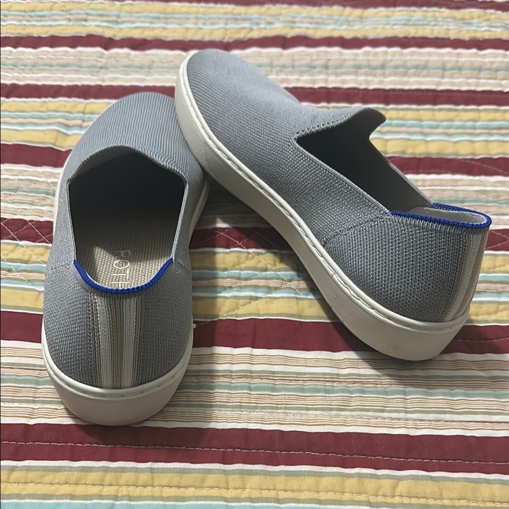 Rothy’s Casual Gray Slip-On Shoes